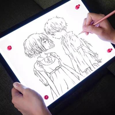 Magnetic Copy Board LED: A4 Tracing Table, A3 Drawing Board, A5 Light-Up Board for Anime