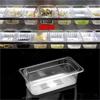 Acrylic Transparent Food Pan Display Box