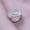 DIY Yourself Drunken Thread Charm Ring Open Adjustable Stainless Steel Rings For Women Men Fashion Jewelry Gold/Silver Color