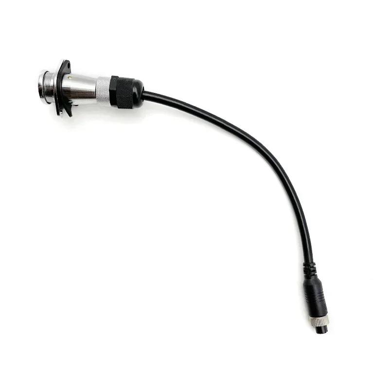 

4Pin J6P JH6 Jiefang Original Car Video Spring Wire Reversing Image Male Female Aviation Extension Cord J6 Vehicle Connectors