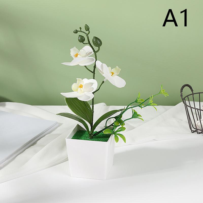 

Artificial Plant Bonsai Small Flower Potted Plants Fake Flower Potted Decorations Suitable For Home Decoration Hotel Garden Deco