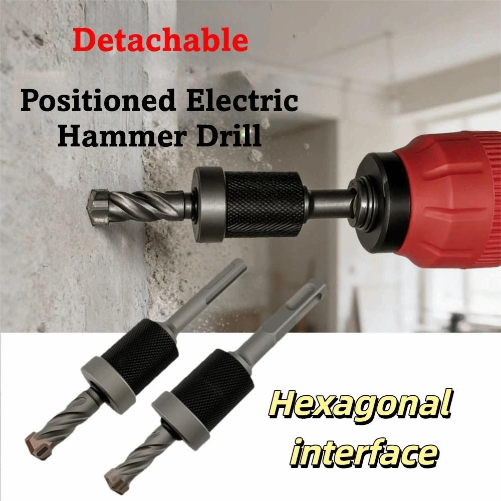 Split-type Detachable Depth Stop Sharp Hexagonal interface Split-Design Drill Bit Anti-Vibration Easy To Install
