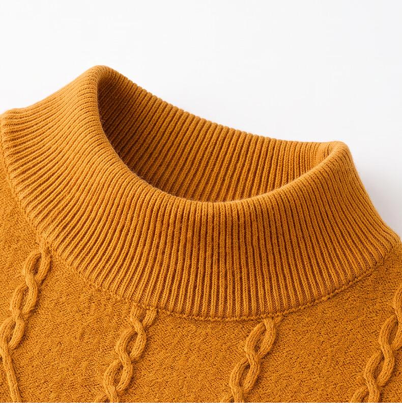 Women's Lightweight Crewneck Knitted Sweater for Middle-Aged Mothers