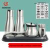 Commercial Stainless Steel Condiment & Seasoning Set