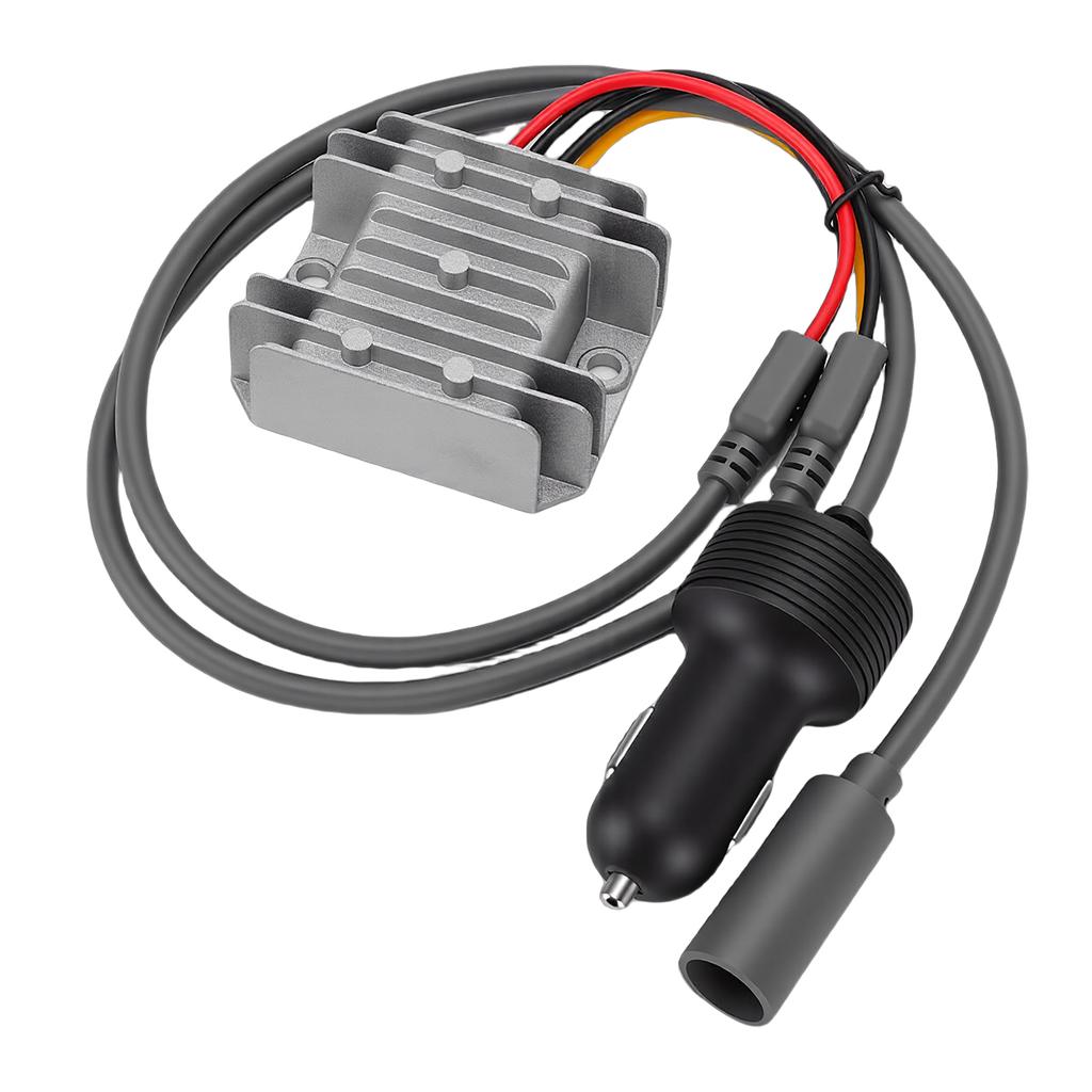 Power Adapter Fit for Mini Dish Device 12V 24V to 30V 3.5A Step Up Converter with Car Lighter No Voltage Drop