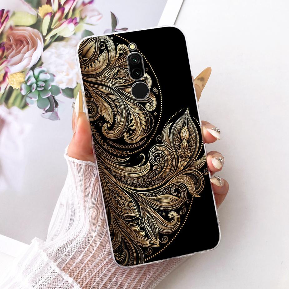 For Xiaomi Redmi 8 8A Case Luxury Flowers Butterfly Painted Cover Soft Slim Phone Case For Xiaomi Redmi 8A 8 Redmi8 Redmi8A Bags