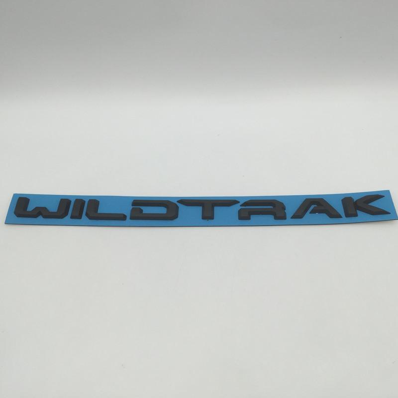 

1pcs 3D ABS high quality WILDTRAK car Emblem Fender side Rear tail trunk badge sticker Decal styling auto Accessories