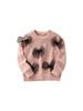 Malwee Girls' Round Neck Long Sleeve Hoodie - Autumn/Winter Cute Toddler Pullover