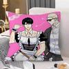 Bl S-Shutlines Pillow Case Cushion Cover Soft Cute Throw Pillow Case For Car Sofa Pillowcase Polyester With Zipper