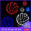 VW GTI GOLF 2026 Quente Para VW VOLKSWAGEN 11cm 5D LED para Volkswagen VW lâmpada do logotipo grade frontal logo+logo do porta-malas aplica-se a CC/ Golf/