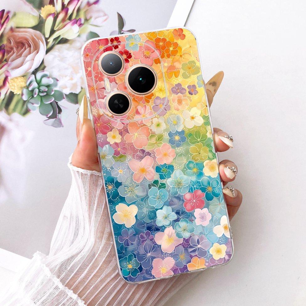 Case For Honor Power 5G Cover DVD-AN00 Transparent Fashion Butterfly Cute Cat Cool Painted Soft Phone Casing For Honor Power 5G