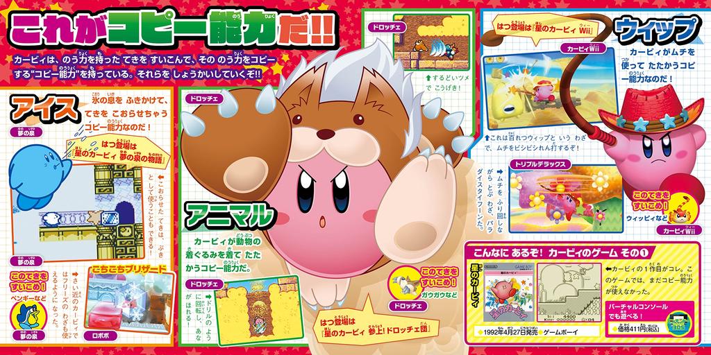 25th Copy Ability Collection Secrets Illustrated Kirby's Anniversary Kirby's (Game Book)