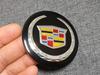 60/65MM Car Wheel Center Hup Emblem Stickers for Cadillac ATS CTS DTS STS SLS SLR XLR Seville Tiburon CT6 Escalade Accessories