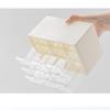 Transparent Desktop Storage Box Drawer Shelf Storage Box Container Rack Holder Organizer Cosmetic School Stationery Accessories