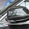 Czarna Trójkątna Listwa Dekoracyjna Panel Osłonowy Podstawa Lusterka Uchwyt na Okno Przednie dla BMW X5 F15 2014 2015 2016 2017 2018