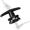 Truck Cap Latch T Handle Lock For Leer Are Matching Set Universal Truck Topper Camper Shell T-Handle Lock Complete Set Key Alike(Left & Right)
