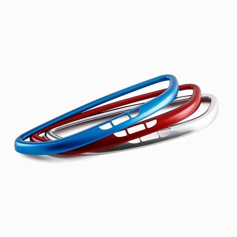 Car-Styling Rearview Mirror Decorative Cover Frame For Porsche Cayenne Macan Panamera Accessories Modified Interior 3D Stickers