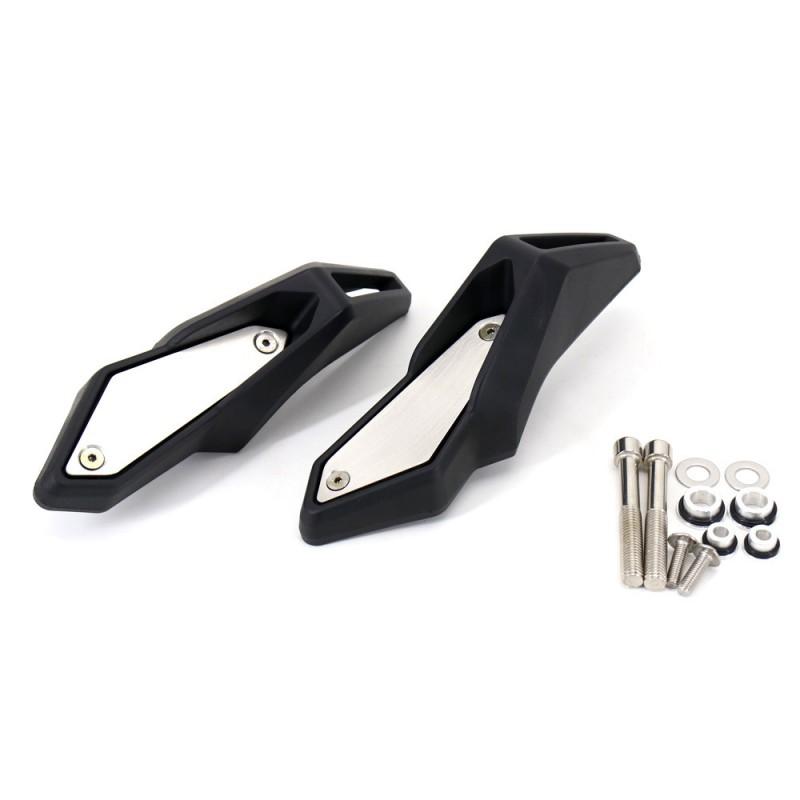 Motorcycle Frame Crash Protector Pad Set Kawasaki Z900RS Z900 Drop Protection Anti-Scratch Impact Guard