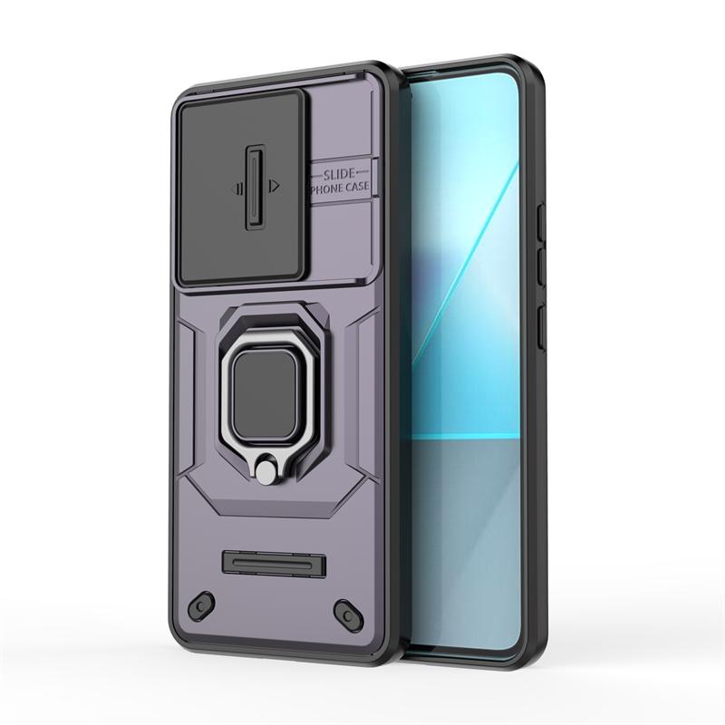 Shockproof Case For Xiaomi Poco X6 5G Case For Poco X6 F6 M6 Pro Bumper Magnetic Cover For Poco X6 5G Push Window Case 6.67 inch