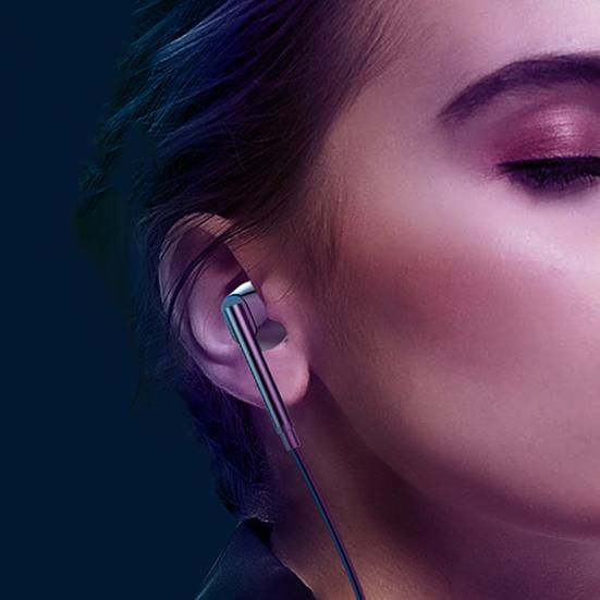 M15 Wired Earphone High Fidelity Noise Reduction Lightweight 3.5mm In-ear Surround Gaming Earbud for Calling