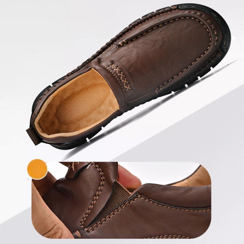 Pánské vysoce kvalitní kožené boty Business Casual Four Seasons kožené boty Pánské měkké kožené boty