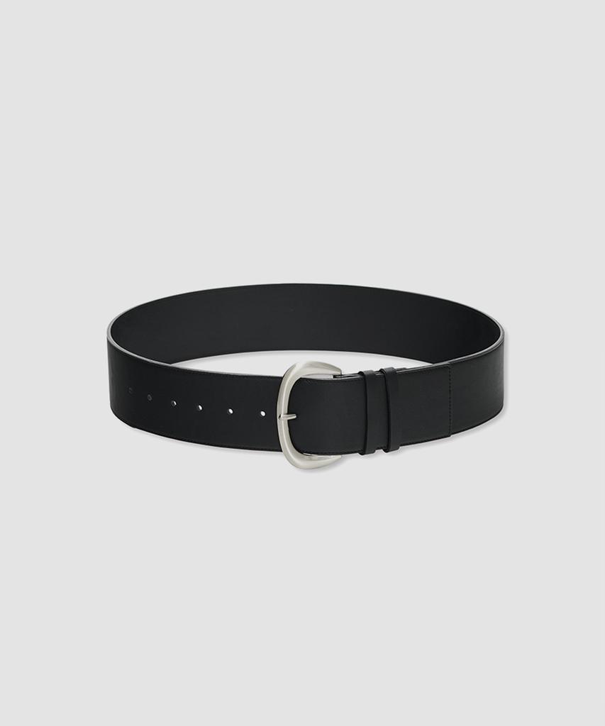 Simeteuligpeosenteu Wide Buckle Belt / Black