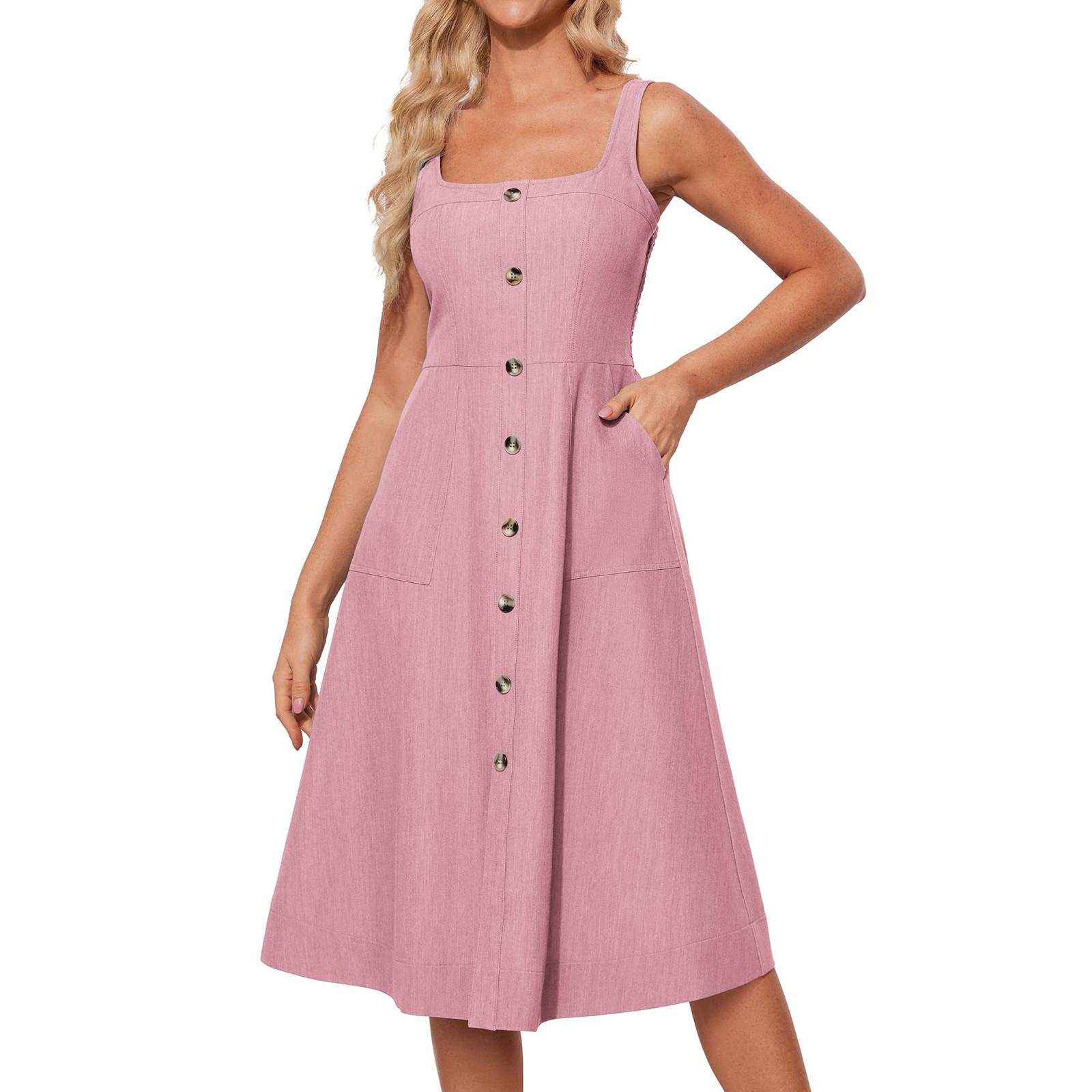 

Женское летнее модное повседневное платье M