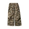 American Retro Camouflage Wide-leg Pants Women's Loose Chic Wear Casual Overalls Elastic Drawstring Waist Casual Pants, Streetwear Pants
