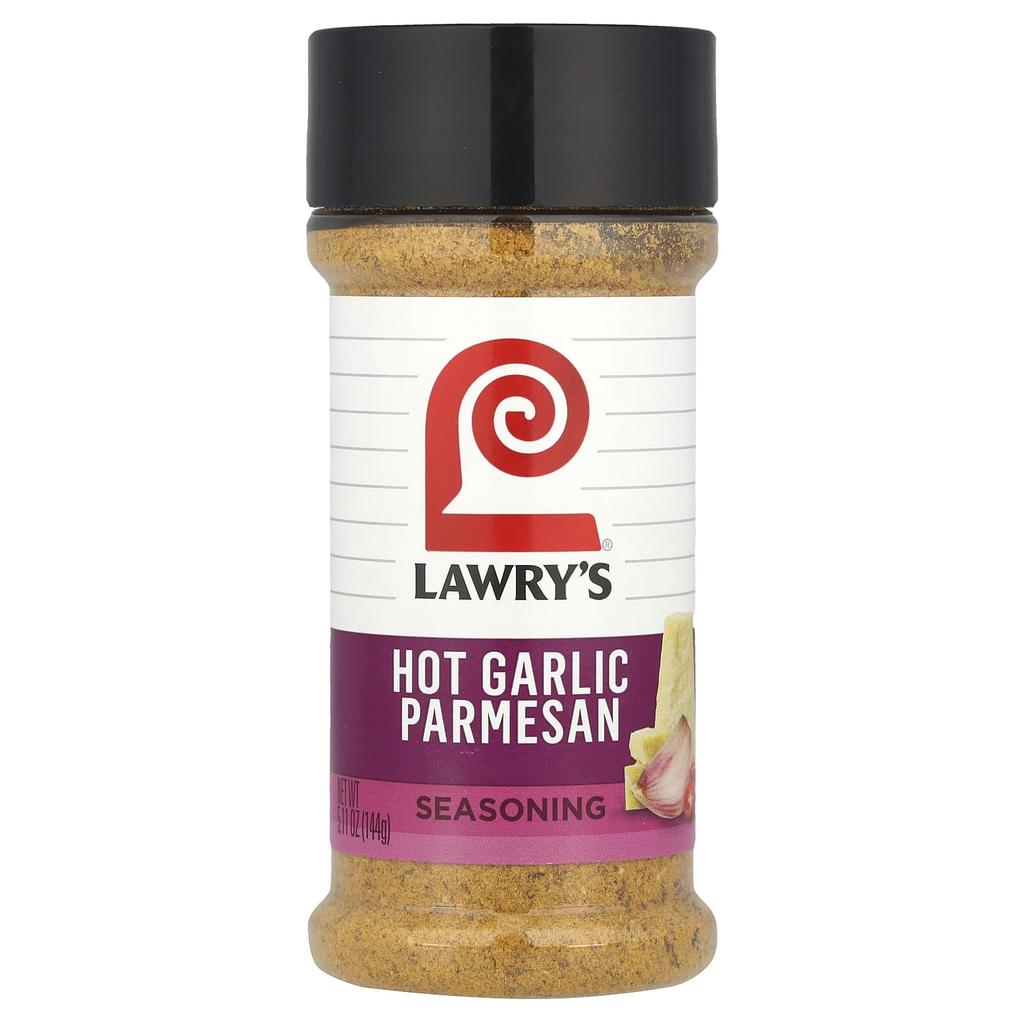 Lawry's Seasoning, Hot Garlic Parmesan, 144g (5.11oz)