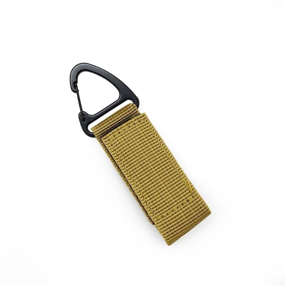 Alloy Spring Quickdraws Clip 4 Colors Keychain Belt Buckles Triangle Carabiner Outdoor Tool
