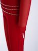 Girls Figure Skating Gymnastics Jumpsuit Asymmetrical Design Back Invisible Zipper Mesh Patchwork Sparkly Rhinestones Bodysuit for Competition