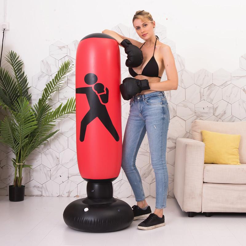 Adult & Kids Inflatable Punching Bag - Thickened Fitness & Decompression Toy
