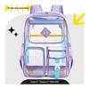 Primary School Transparent Waterproof Backpack
