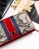 Women's Leather Wallet with Snake Print - Peterson