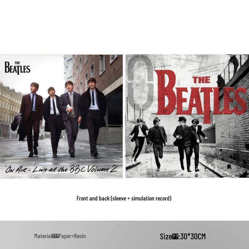 Modern Retro Music Theme Vinyl Record Poster - Wall Decoration