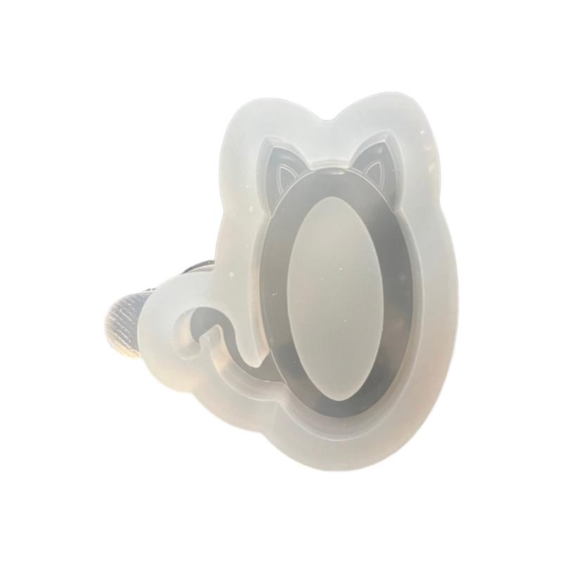 Quicksand Keychain Resin Molds Bear Rabbit Shaker Silicone Mold Unique Jewelry Making DIY Keychain Necklace Pendant Mold