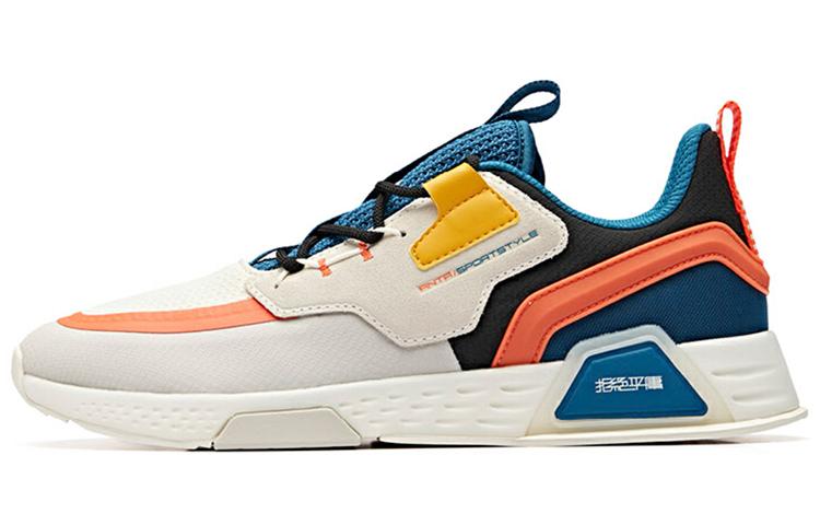 Baskets Homme ANTA Collection Life Chaussures Décontractées Homme Basse Blanche/Grise/Bleue 42