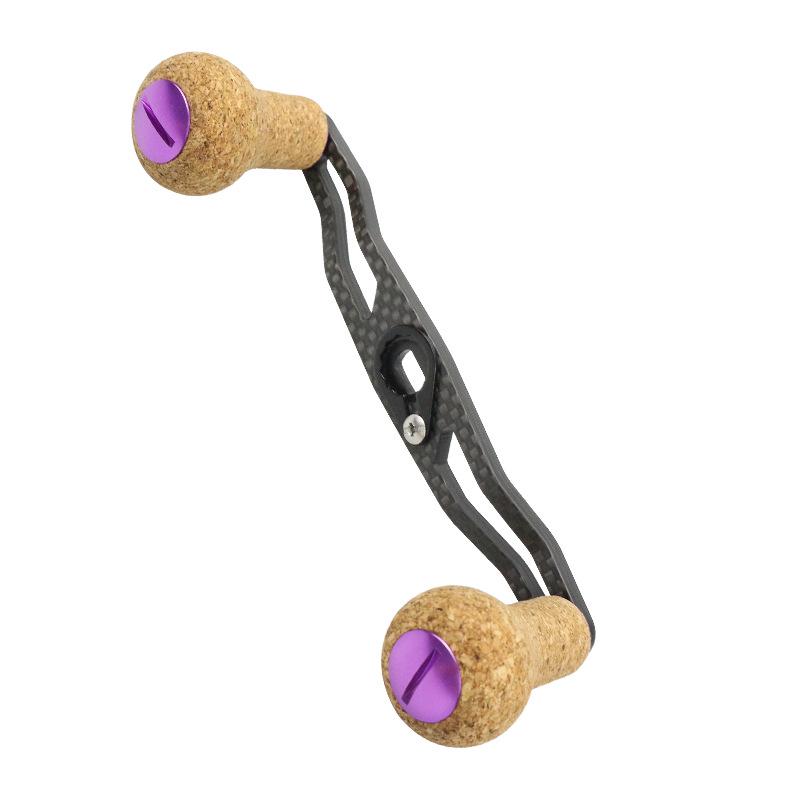 EKFAN Baitcasting Reel with 120mm Carbon Fiber Handle and Modified Cork Knob