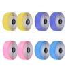Road Bike Z-pattern Dual-color Gradient Handlebar Tape with Plugs Shock-absorbing Comfortable for Ri