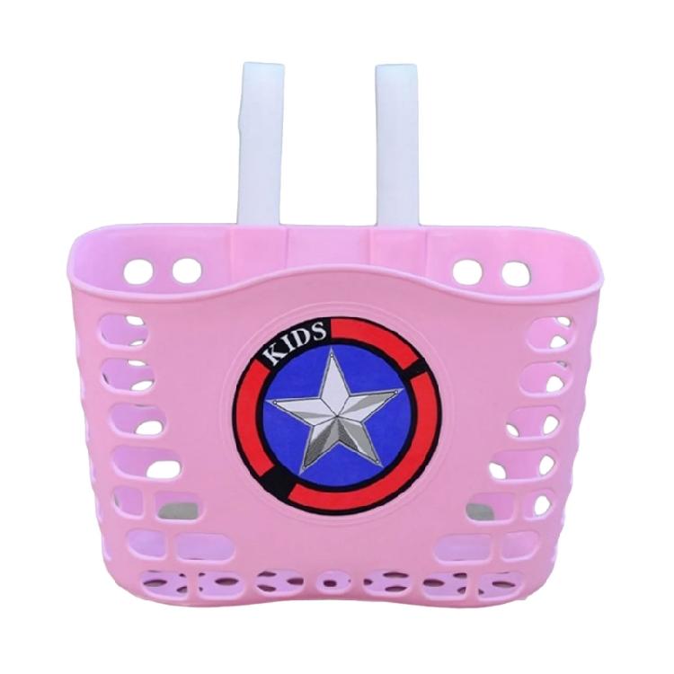 Child Bicycles Basket Vintage Removable Bike Basket Fashion Bicycles Basket Children's Bike Accessory
