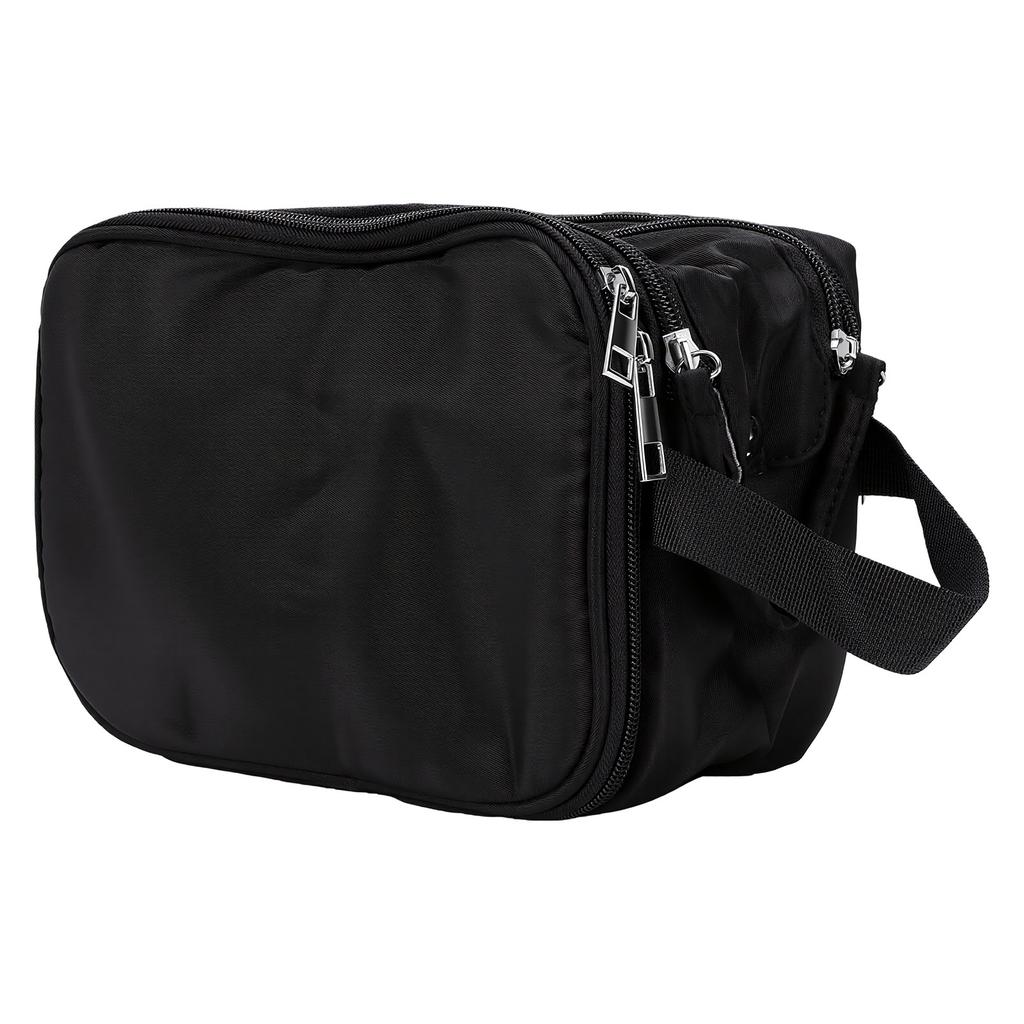 Toiletry Bag for Men Women Water Proof Portable Makeup Bag Travel Toiletry Organizer for Grooming Accessories Black
