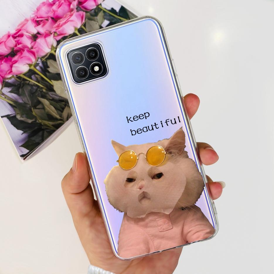 For Oppo A73 5G Case CPH2161 Stylish Painted Cover Clear Silicone Phone Case For Oppo A73 A 73 OppoA73 5G Back Cover Soft Fundas