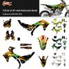 Kawasaki KX450 2024-2025 Off-Road Vehicle Body Protection Sticker Set