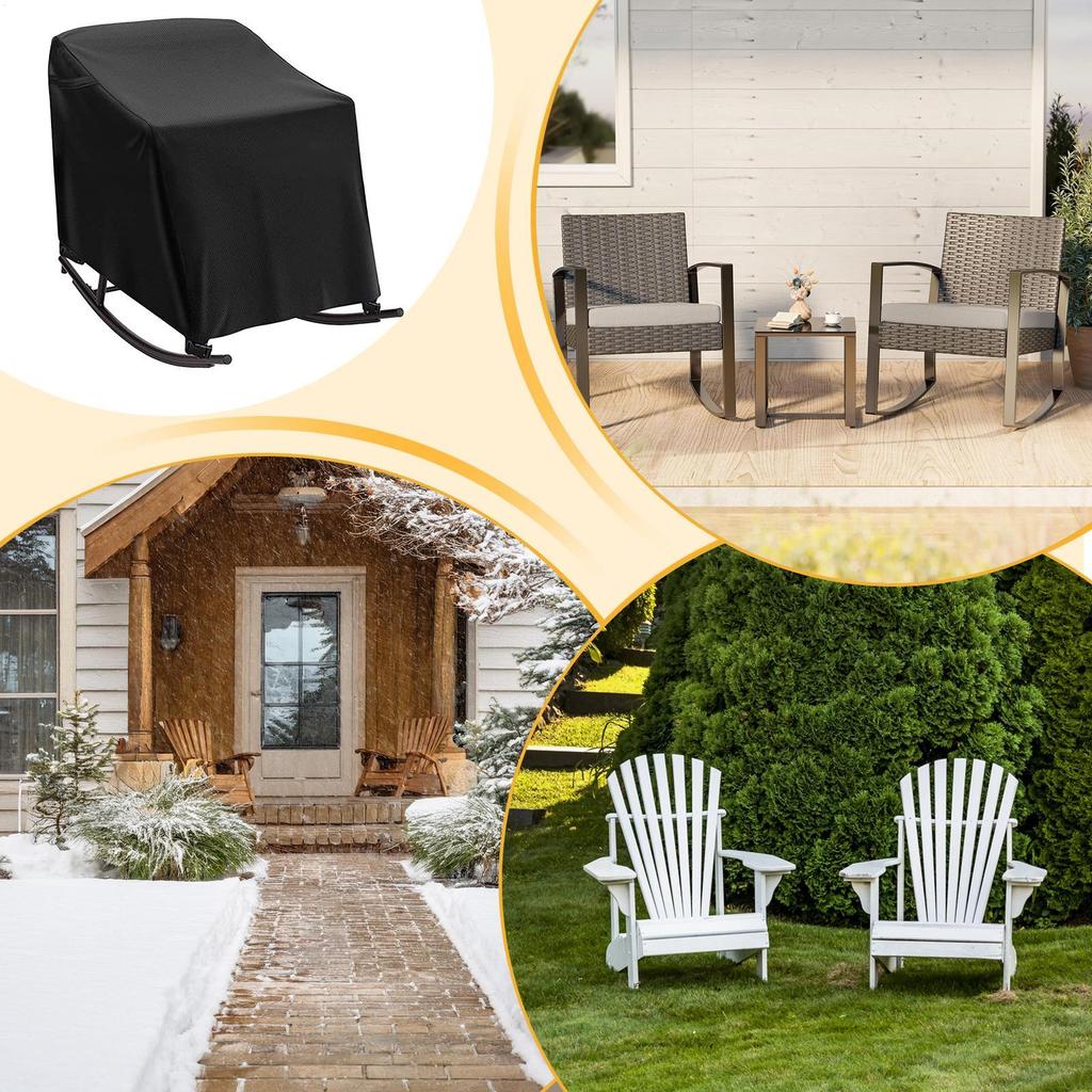 Outdoor Furniture Covers Windproof Adjustable Furniture Protector Covers For Garden Yard Farm Lawn Courtyards Balcony