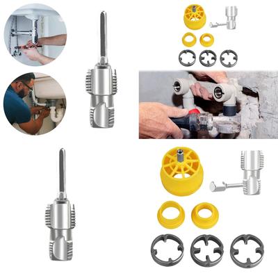 Wasserrohr Innengewindeschneider Einfach zu bedienendes Werkzeug Kohlenstoffstahl DIY Sanitär