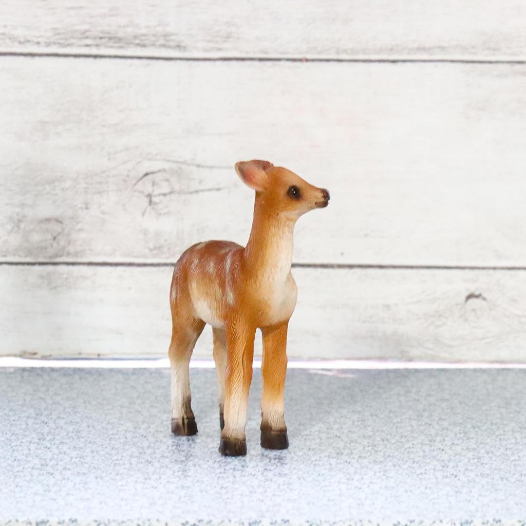 Castle Enterprise Standing Fawn (Small), 10cm Long, Set of 10 Figurines, for Commercial Use
