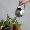 Stainless Steel Garden Watering Cans for Flowers Handheld Spherical Shape Watering Cans Vegetable Garden Funnel Watering Plants