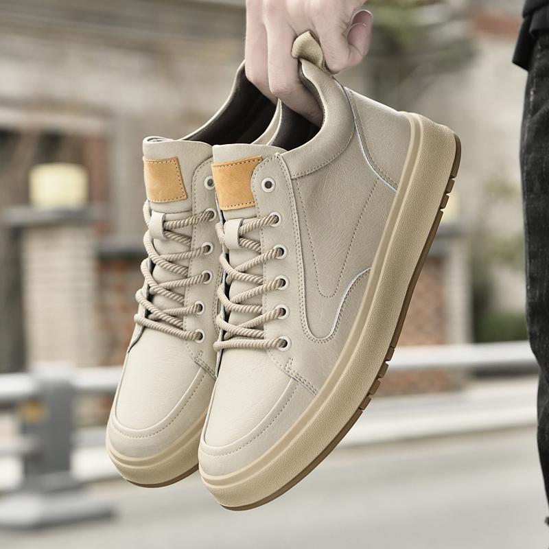 Fashion Genuine Leather Men's Shoes Fashion Designer Casual Shoes High Quality Comfort Sport Shoes for Men Sneakers Zapatillas Hombre
