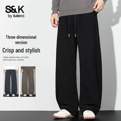 Baleno S&K 2026 Frühling Herren Freizeit Gerade geschnittene Hose