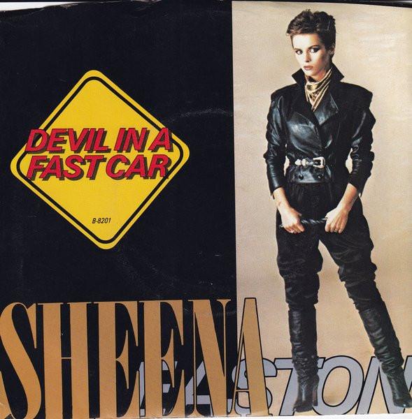 

7inch Record SHEENA EASTON - Devil In A Fast Car B8201 EMI America 1984 US Pop Used